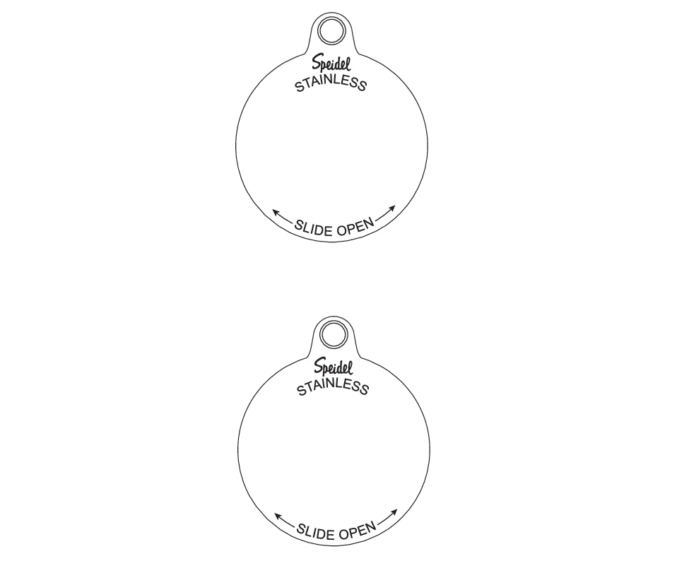 Medilog™ ID Stainless Steel 26" Necklace with Round Pendants - Image 4