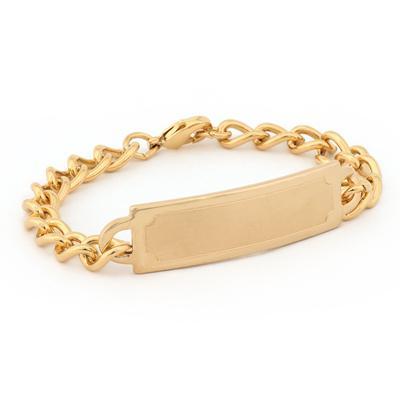 My First ID Bracelet with Dual Finish Plaque - Image 2