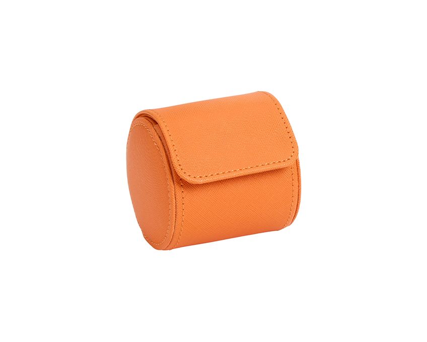 Tutti Frutti Single Watch Roll Case Orange - Image 2