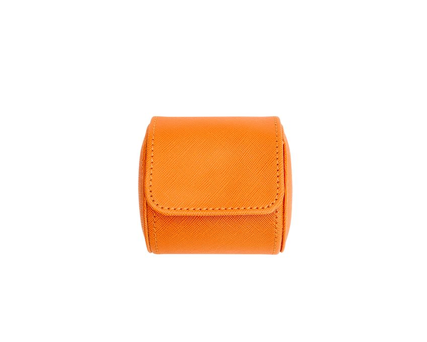 Tutti Frutti Single Watch Roll Case Orange - Image 3