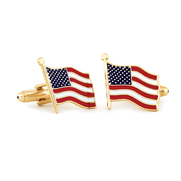 American Flag Cuff Links - Image 2