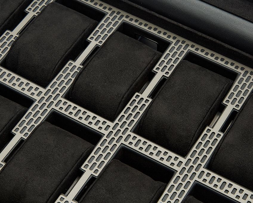 Axis 10 Piece Watch Box with Additional Storage Drawer - Image 5