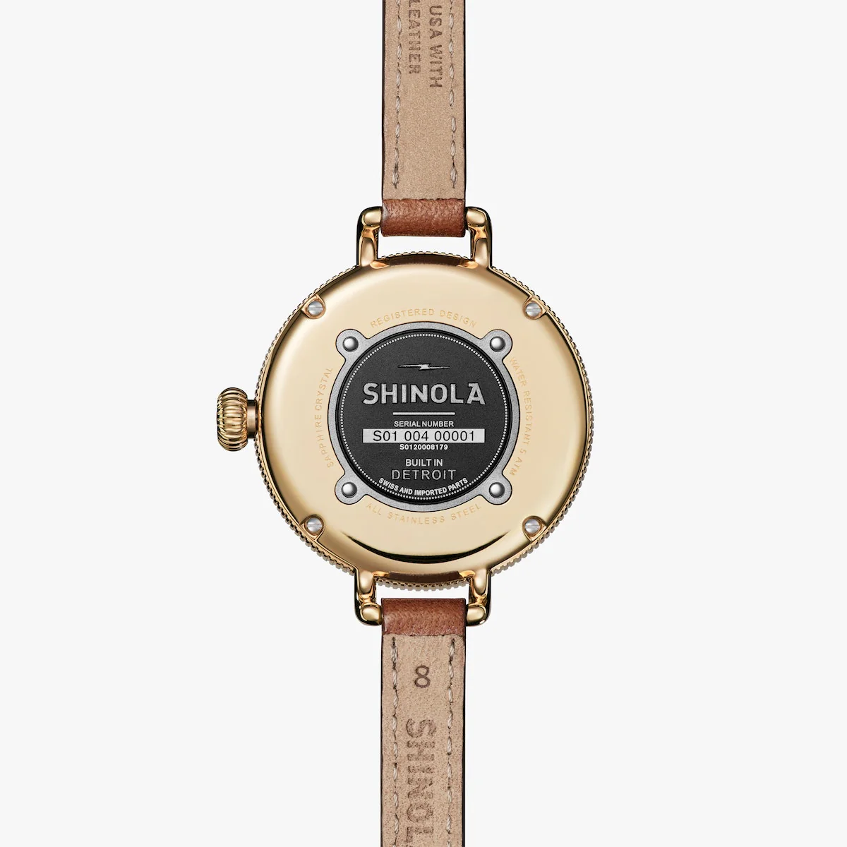 Shinola Birdy Moon Phase Watch (34mm) - Image 6