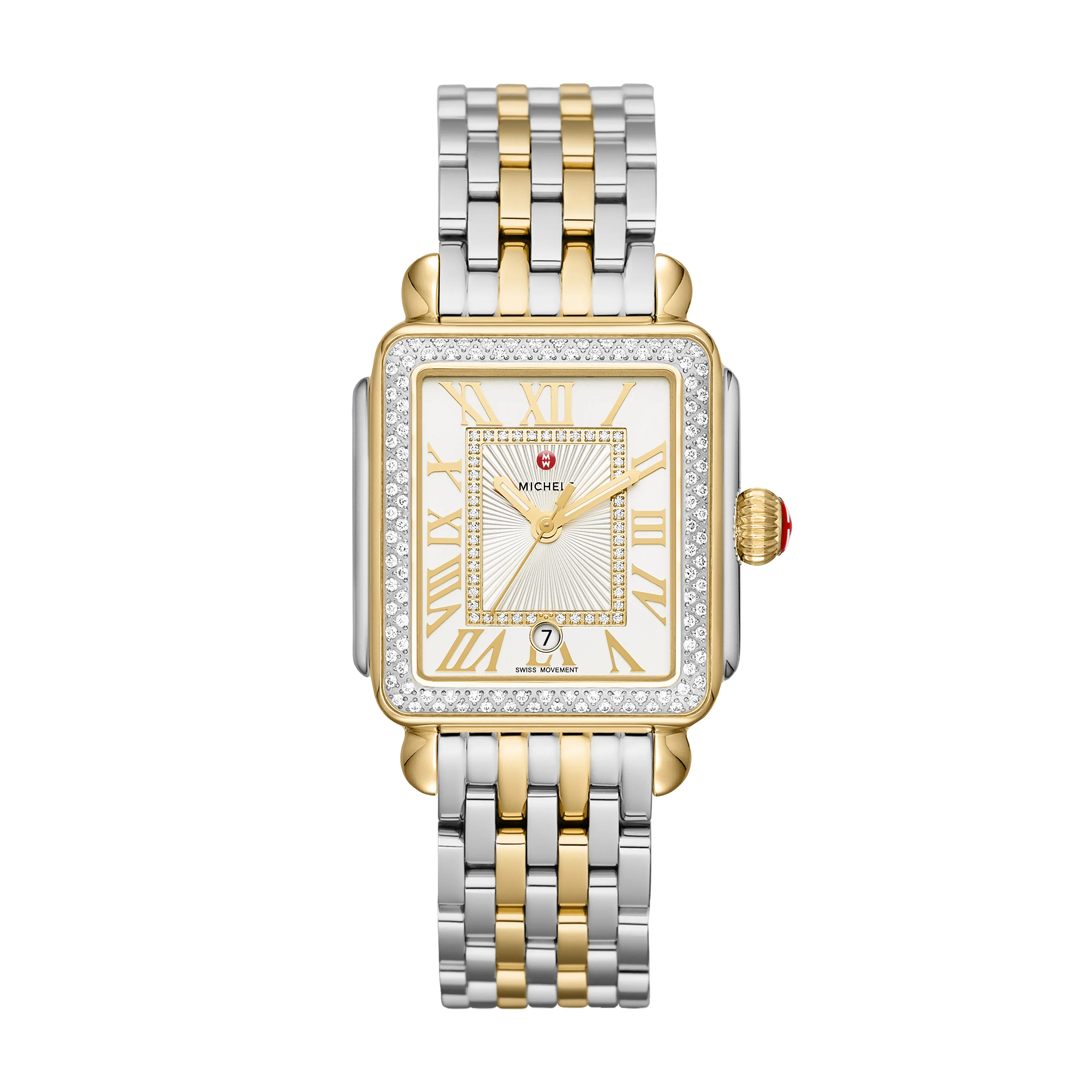 MICHELE Watches Deco Madison Diamond Dial Watch (31mm) - Image 4