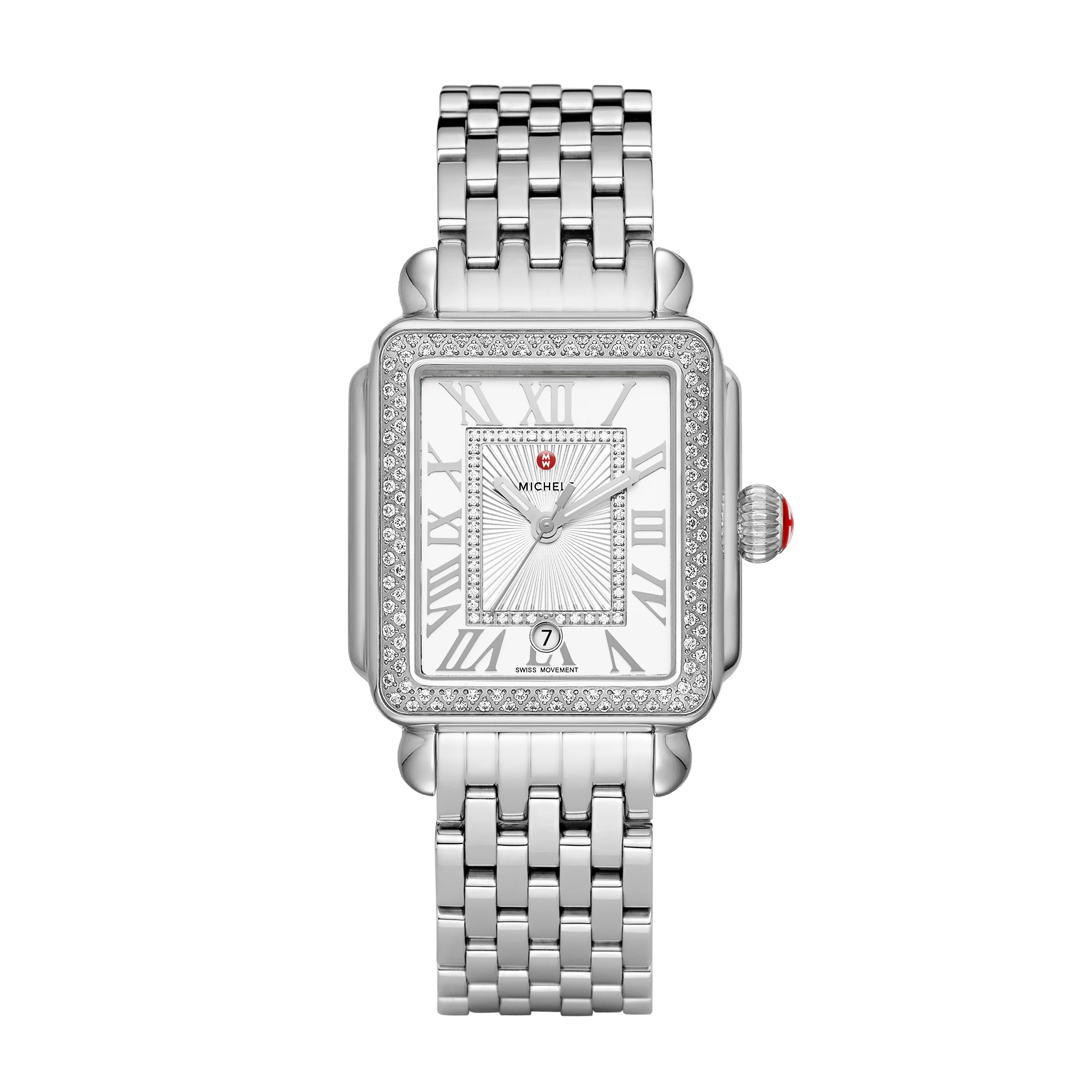 MICHELE Watches Deco Madison Diamond Dial Watch (31mm) - Image 7