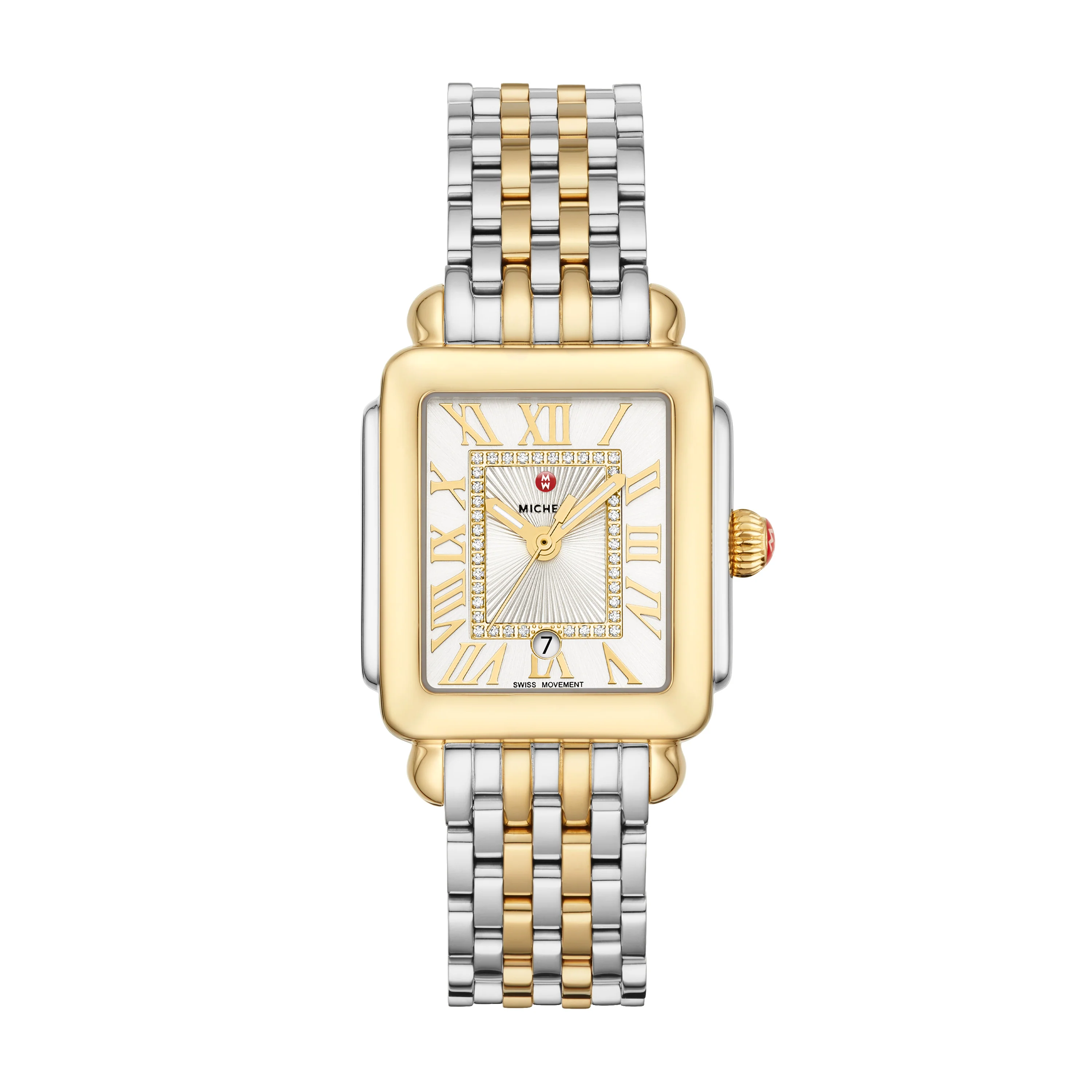 MICHELE Watches Deco Madison Mid Diamond Dial Watch (31mm) - Image 4