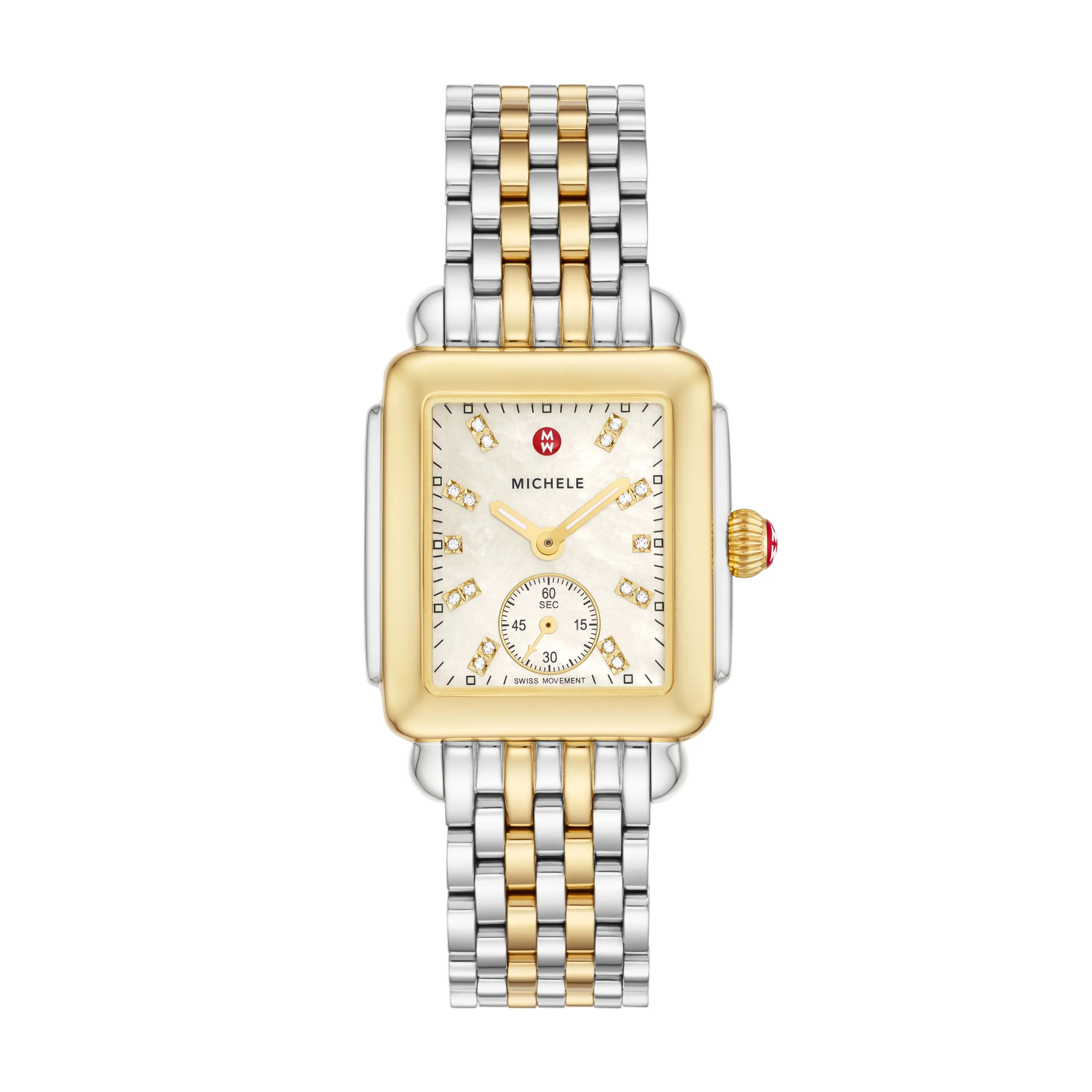 MICHELE Watches Deco Mid Diamond Dial Watch (29mm) - Image 9