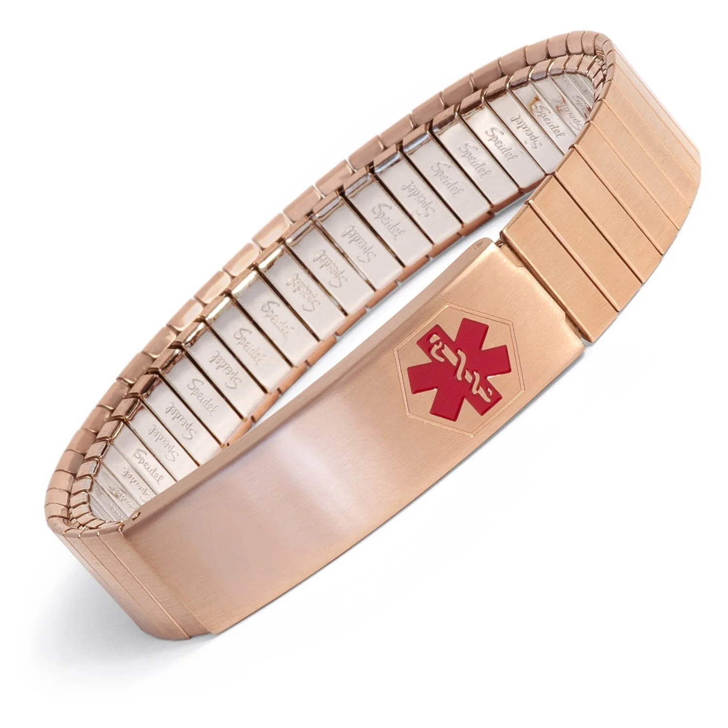 Stainless Steel Medilog™ ID Bracelet with Compartment Plaque & Expansion Band - Image 3