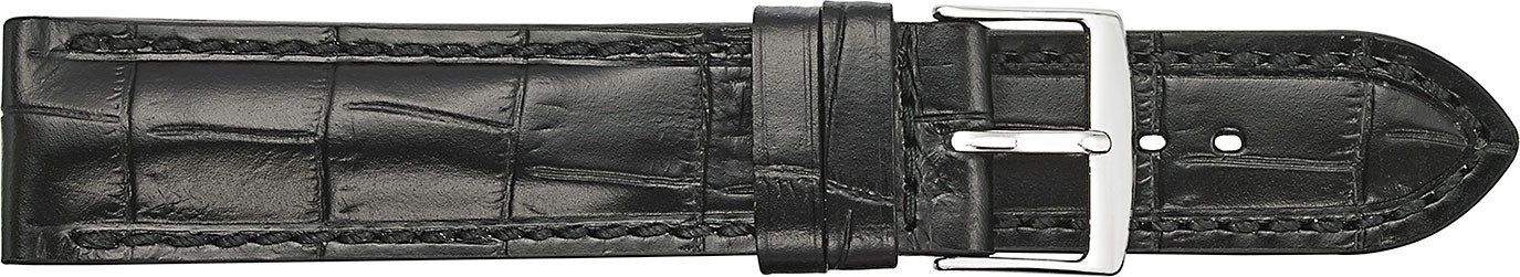 Fleurus Alligator Embossed Leather Watchband  934 - Image 8