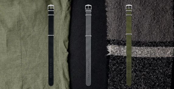 HIRSCH RUSH NEW Nylon Watch Strap - Image 2