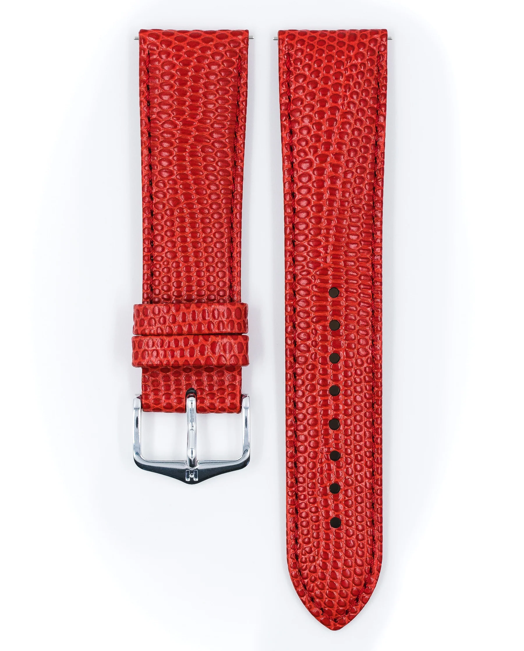 Ladies HIRSCH RAINBOW Lizard Embossed Calfskin Watch Strap  1230 26 - Image 12