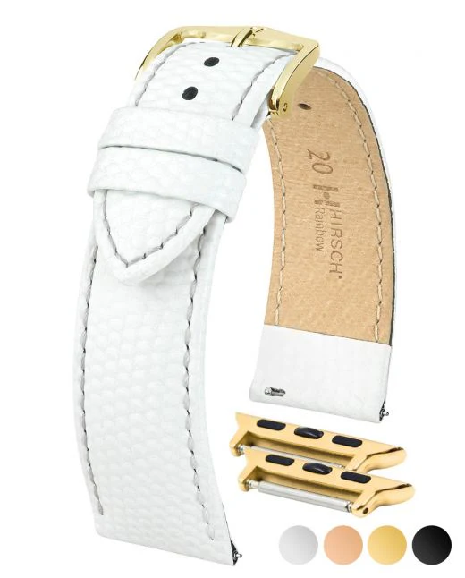 Ladies HIRSCH RAINBOW Lizard Embossed Calfskin Watch Strap  1230 26 - Image 20