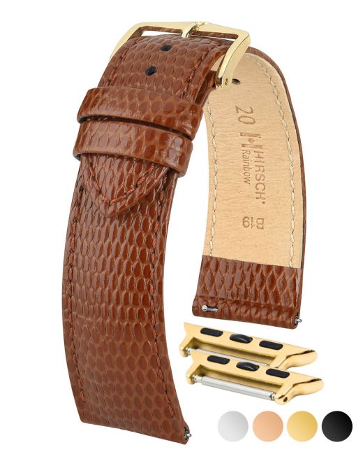 Ladies HIRSCH RAINBOW Lizard Embossed Calfskin Watch Strap  1230 26 - Image 21