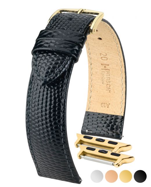Ladies HIRSCH RAINBOW Lizard Embossed Calfskin Watch Strap  1230 26 - Image 23