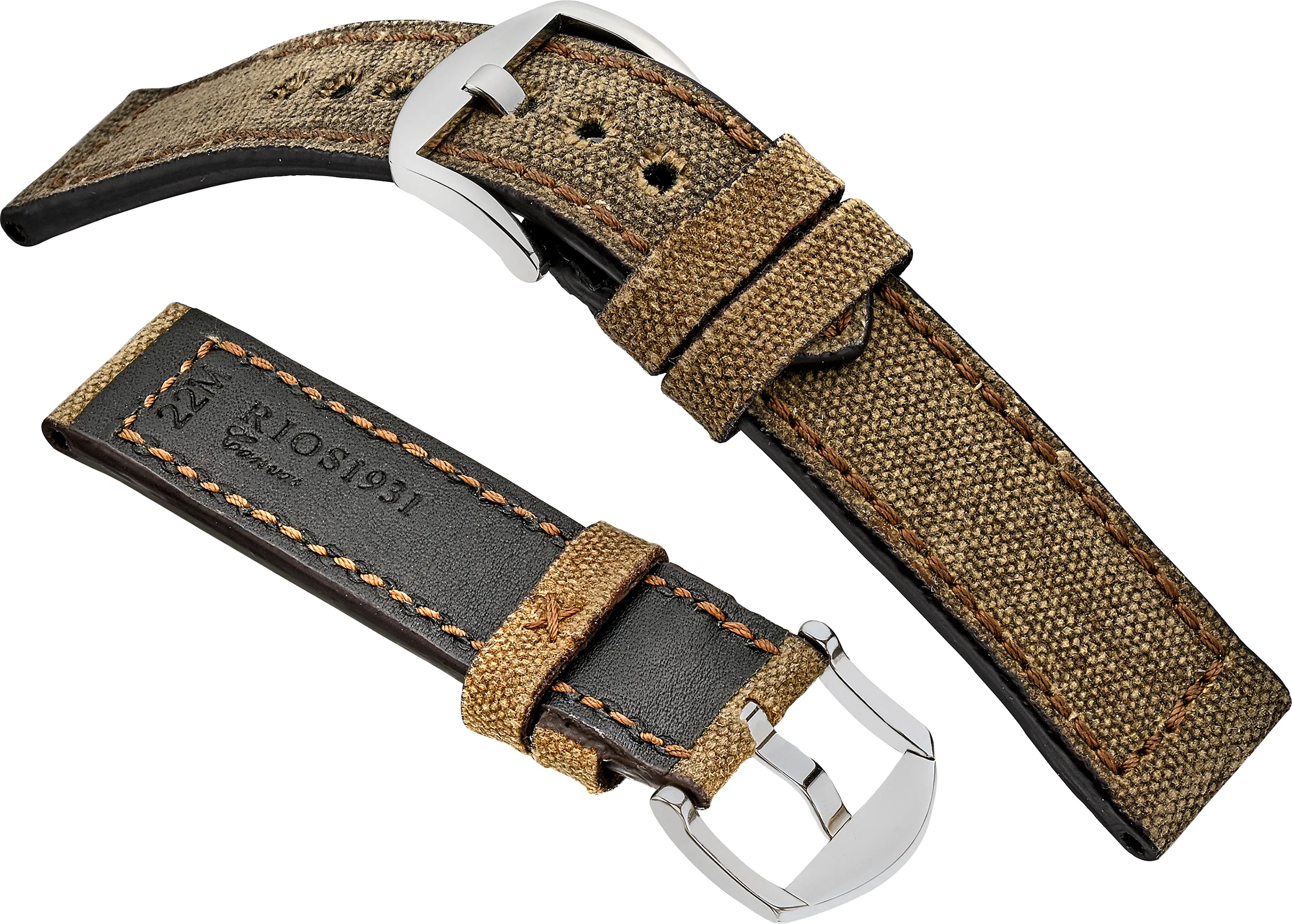 MARYLAND Vintage Canvas Watchband  R186 - Image 7