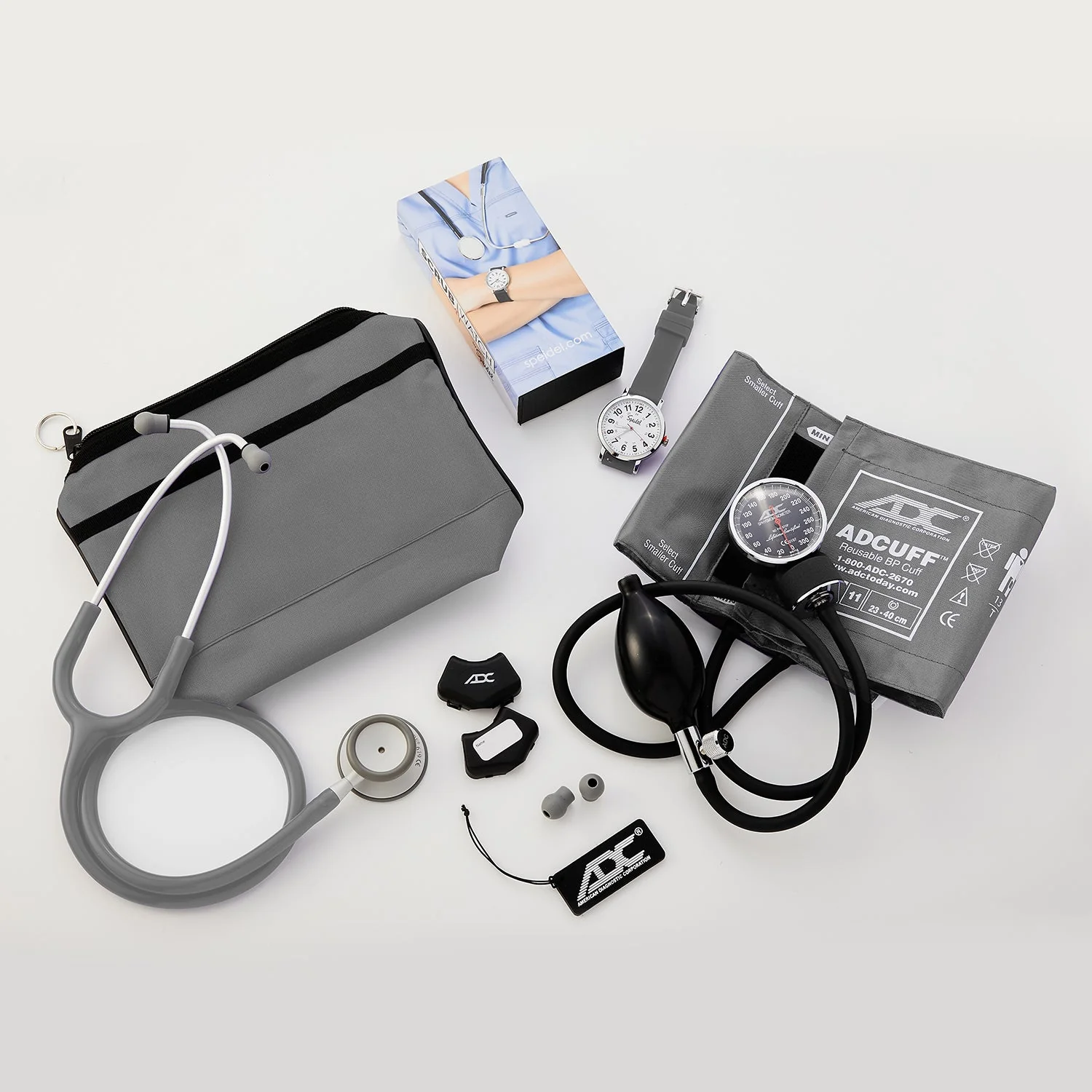 Scrub Kit w/ Matching Stethoscope, Blood Pressure Cuff, Scrub Watch & More - Image 11