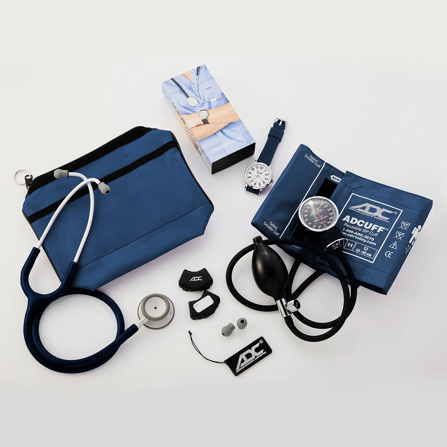 Scrub Kit w/ Matching Stethoscope, Blood Pressure Cuff, Scrub Watch & More - Image 14