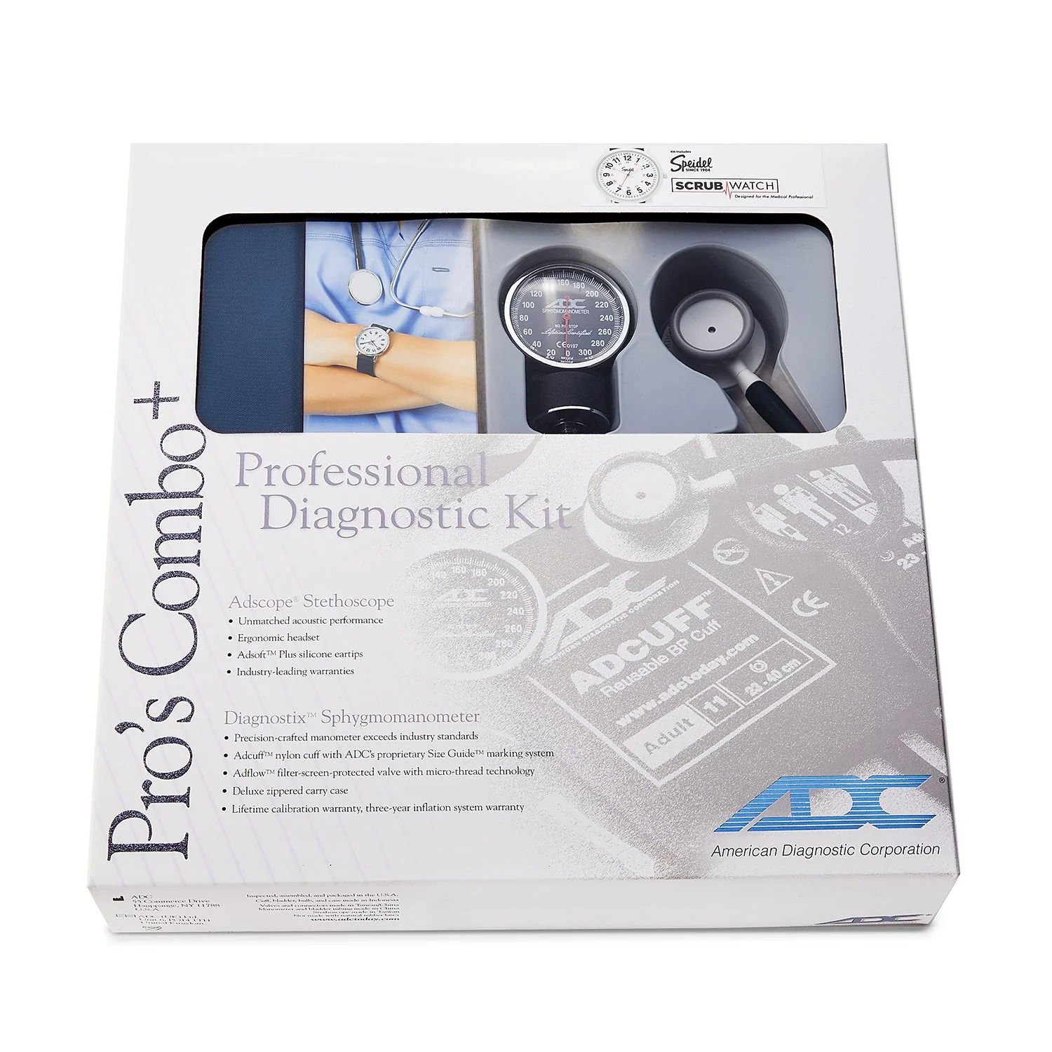 Scrub Kit w/ Matching Stethoscope, Blood Pressure Cuff, Scrub Watch & More - Image 19