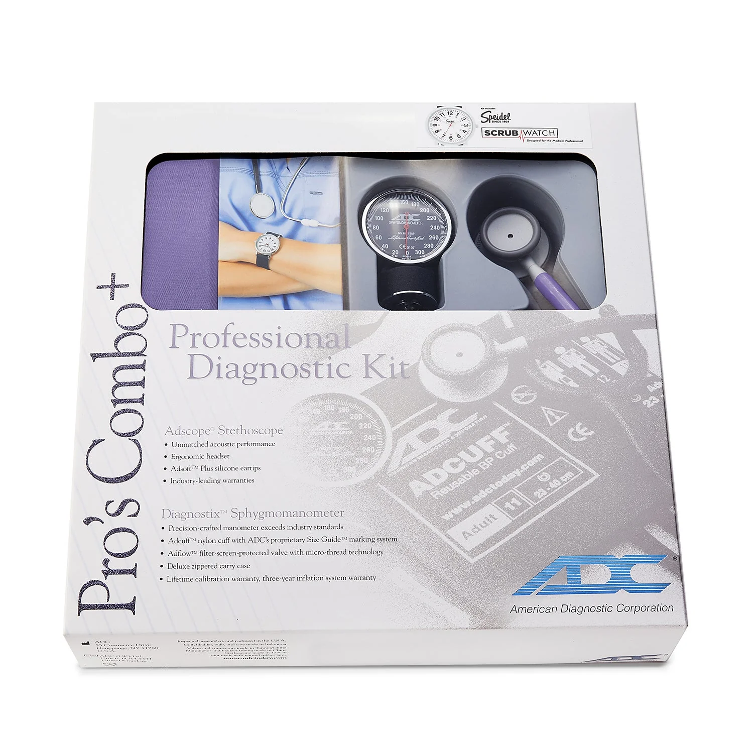 Scrub Kit w/ Matching Stethoscope, Blood Pressure Cuff, Scrub Watch & More - Image 20