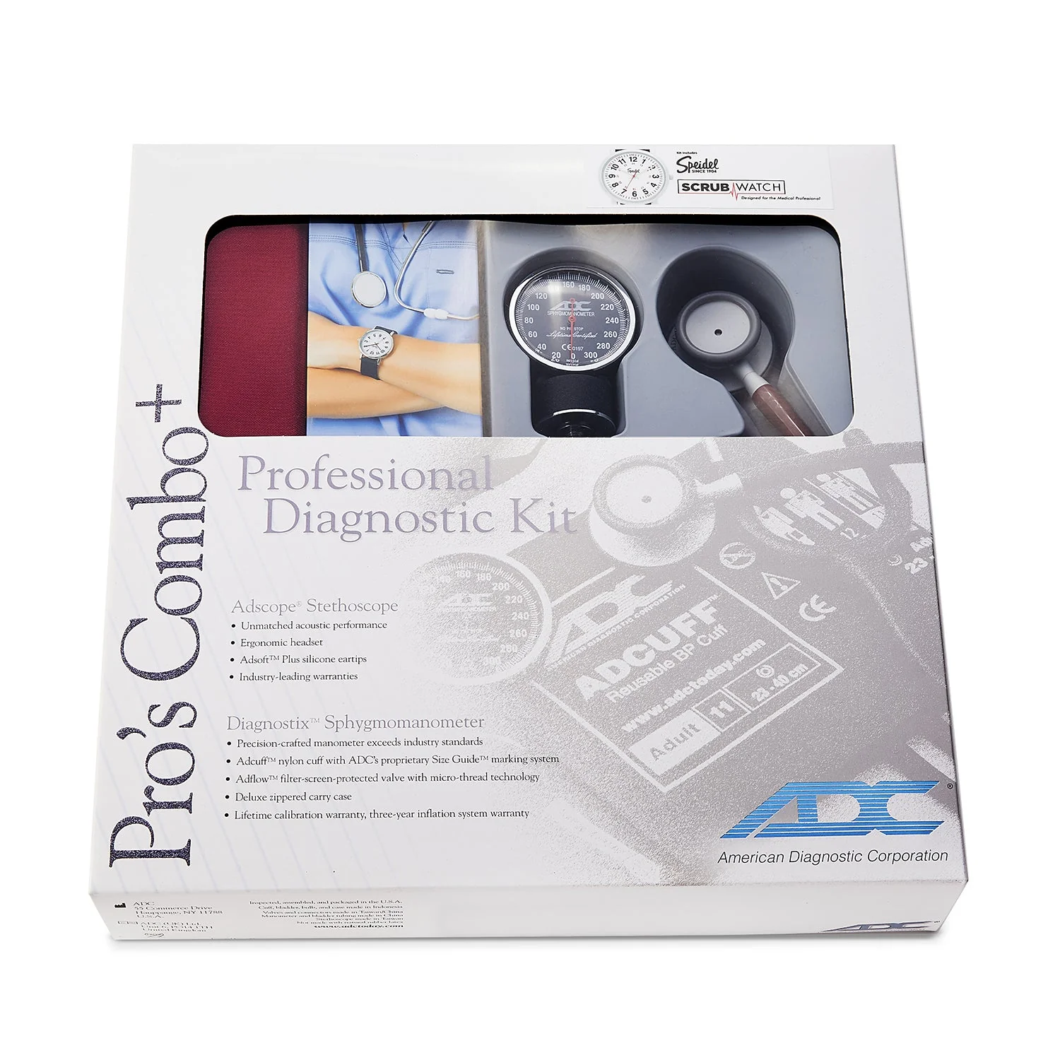 Scrub Kit w/ Matching Stethoscope, Blood Pressure Cuff, Scrub Watch & More - Image 21