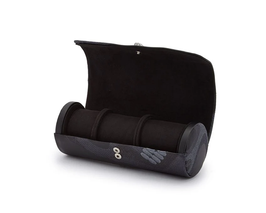 Memento Mori Triple Watch Roll Travel Case - Image 2