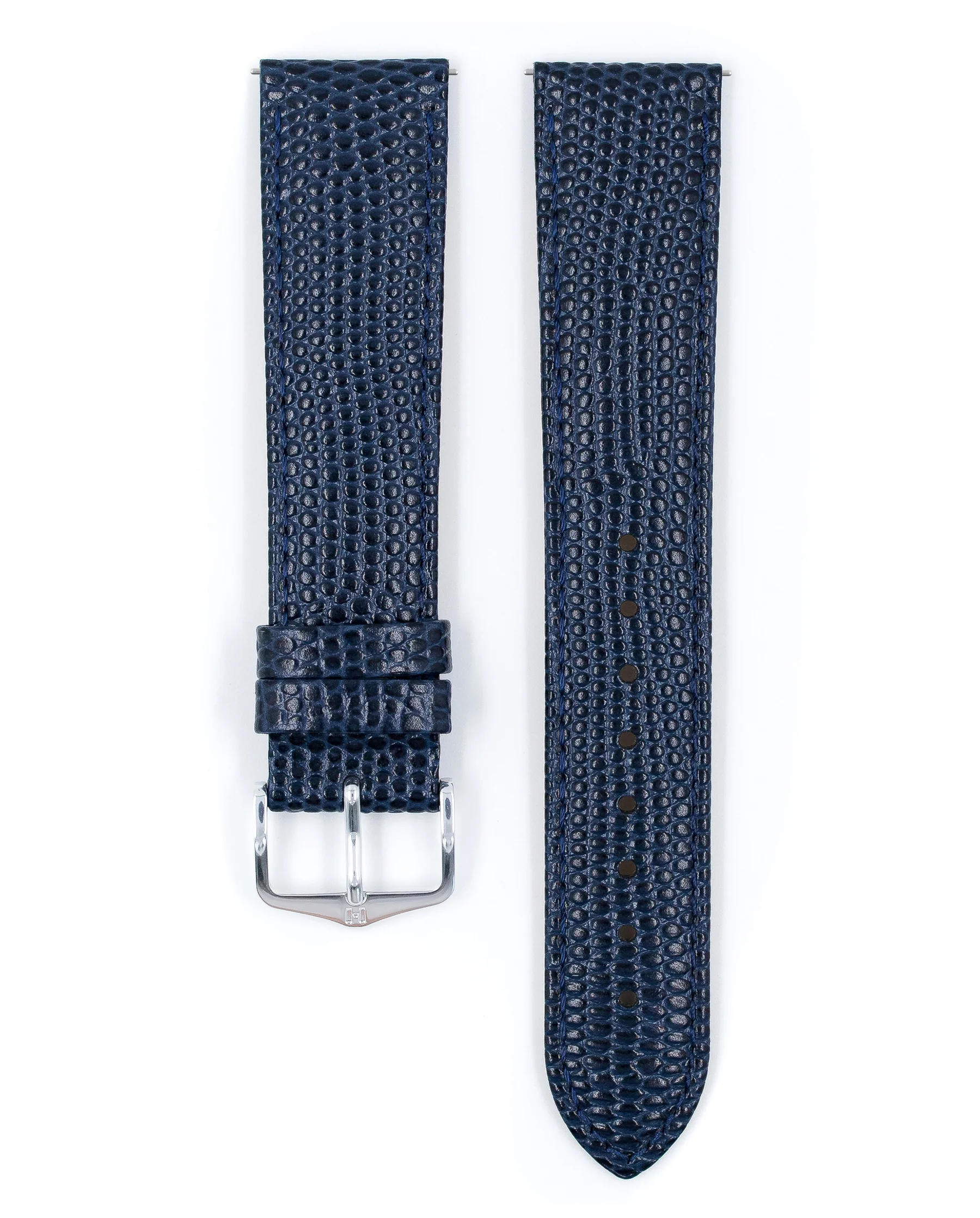 Men's HIRSCH RAINBOW Lizard Embossed Calfskin Watch Strap 1232 26 - Image 6