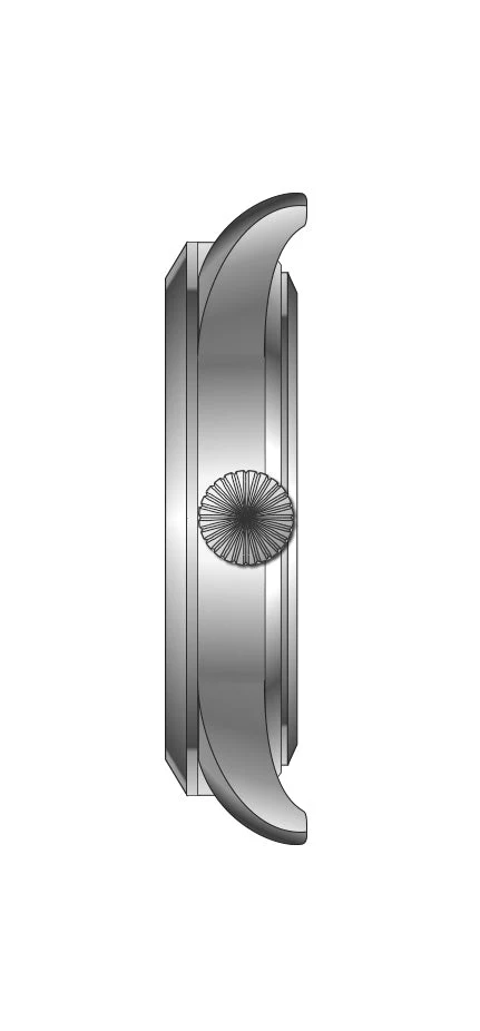 Mens Bold Executive All Stainless Steel - Image 8