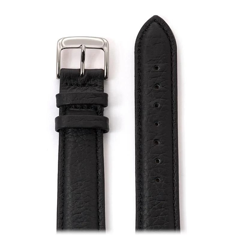 Men's Cowhide Stitched Leather Watchband - Image 3