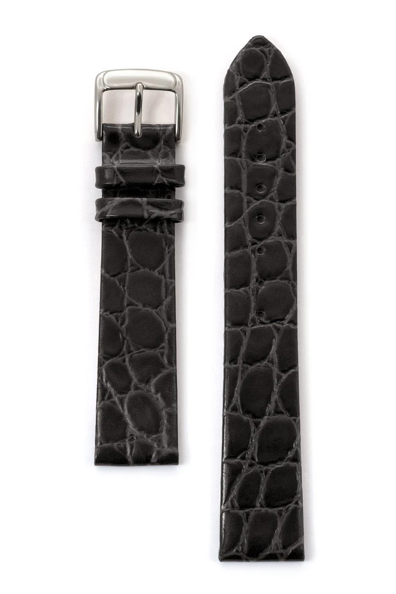 Men's Classic Crocodile Grain Leather Band - Image 2