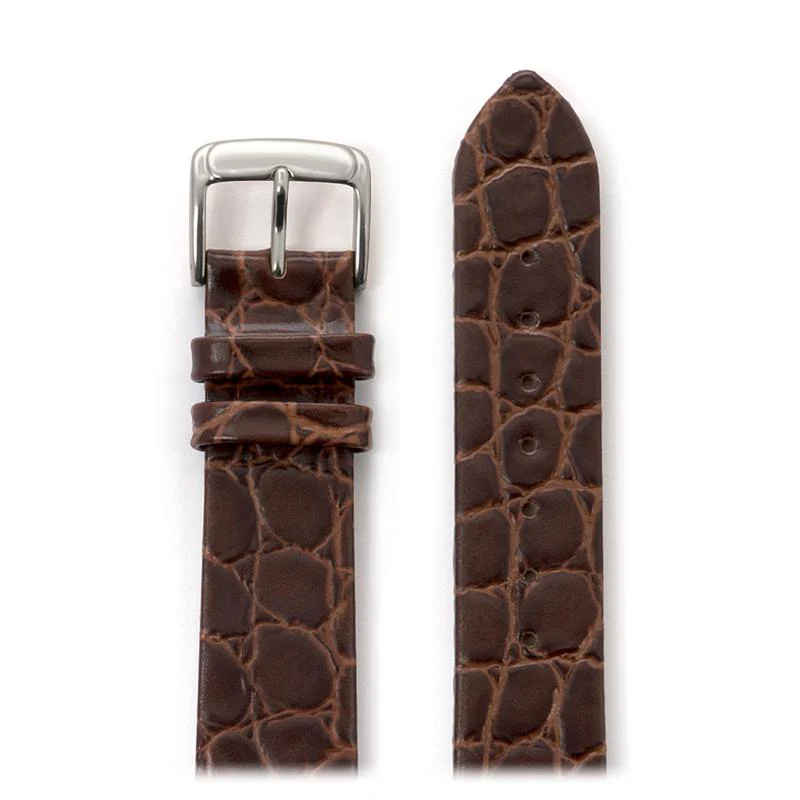 Men's Classic Crocodile Grain Leather Band - Image 3