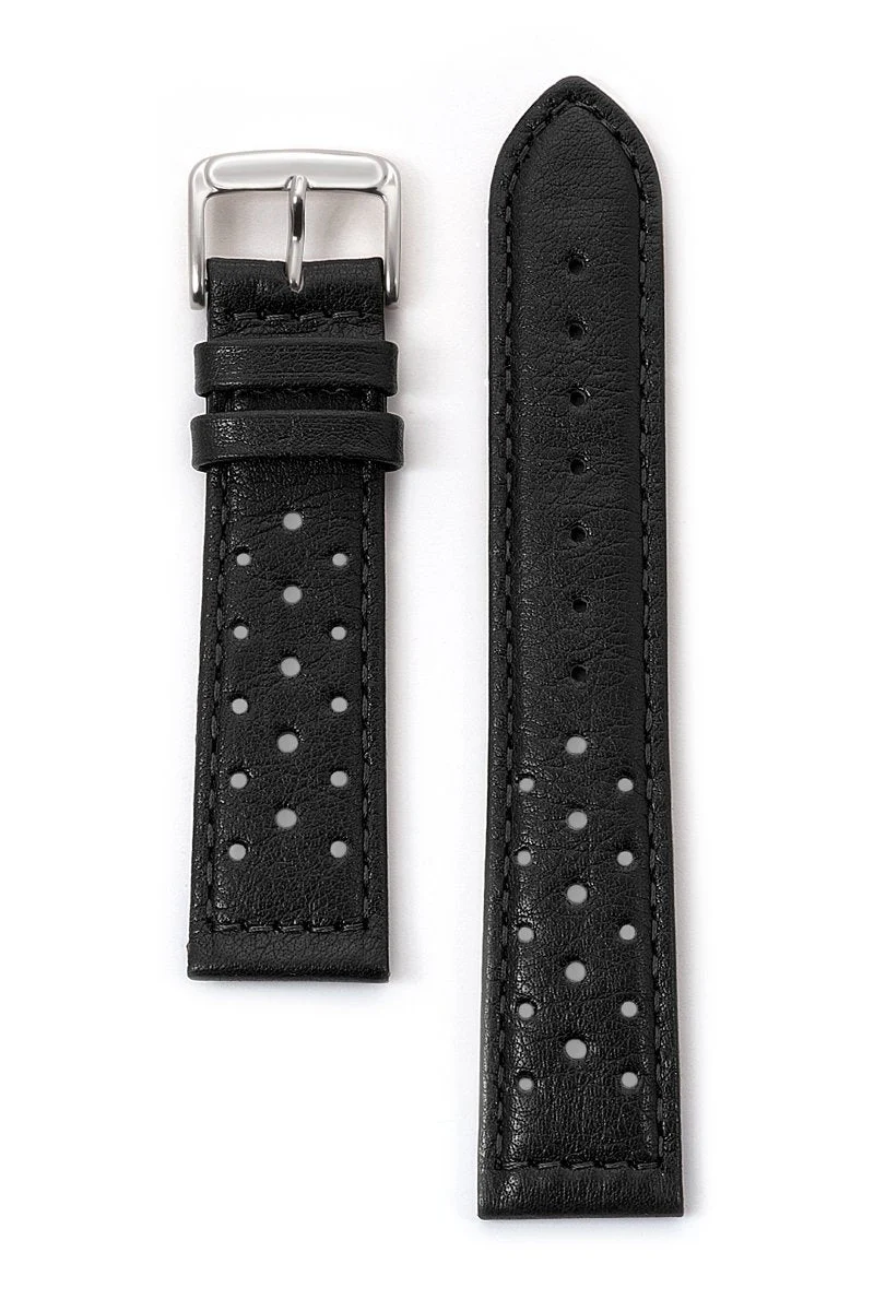 Men's Soft Calf Driving Watchband in Black, Brown and Honey - Image 4