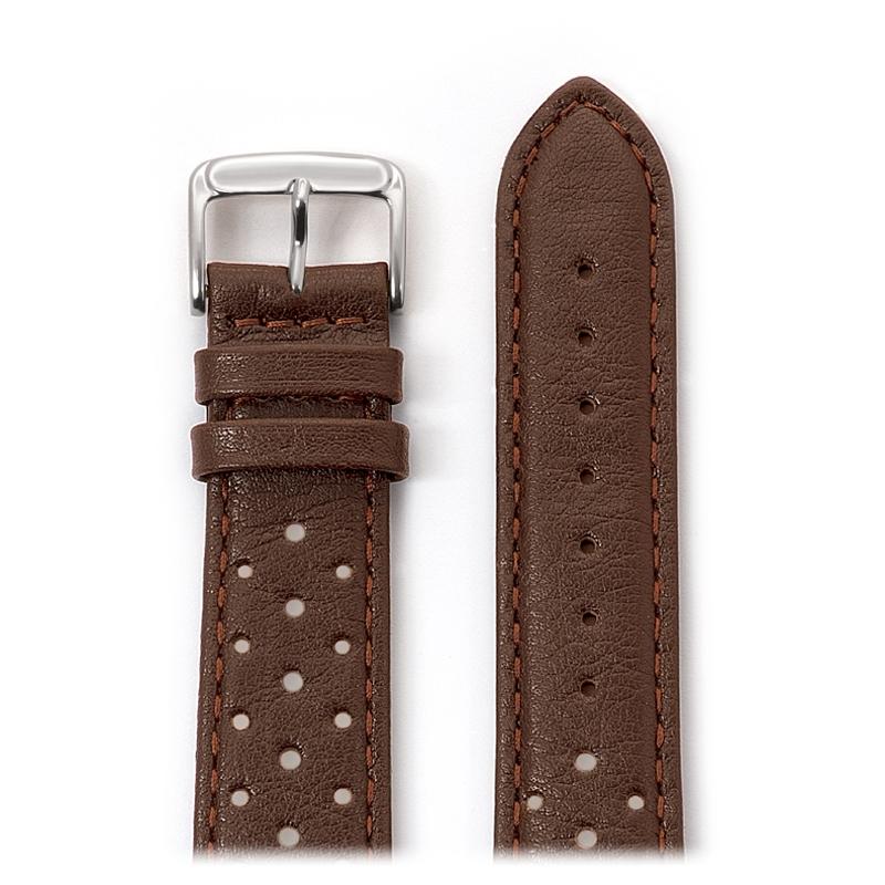 Men's Soft Calf Driving Watchband in Black, Brown and Honey - Image 5