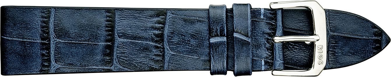 MIAMI Alligator Embossed Leather Watch Strap  R35 - Image 2