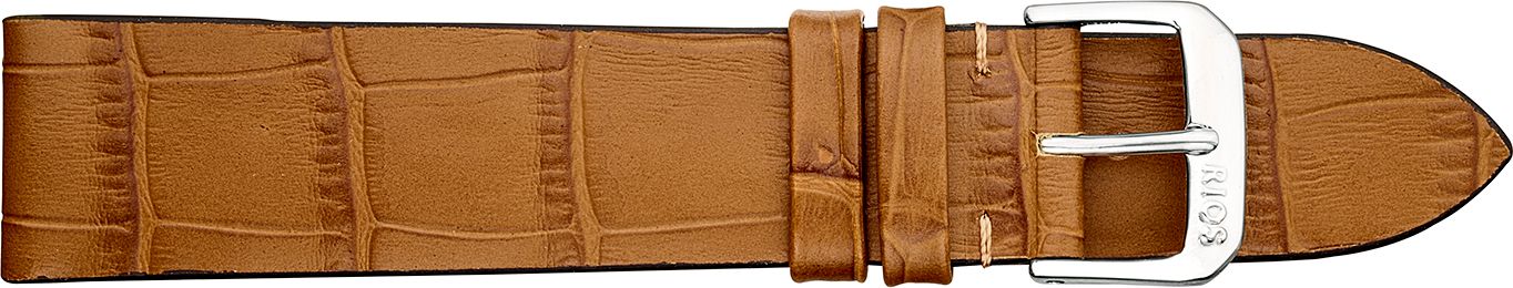 MIAMI Alligator Embossed Leather Watch Strap  R35 - Image 4