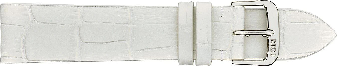 MIAMI Alligator Embossed Leather Watch Strap  R35 - Image 5