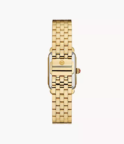 Michele Deco Park Stainless Steel Watch - Image 11