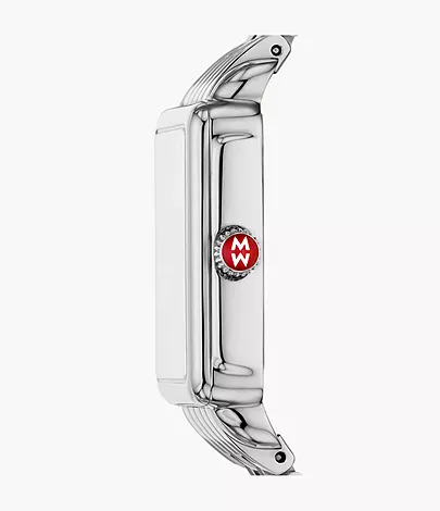 Michele Deco Park Stainless Steel Watch - Image 5