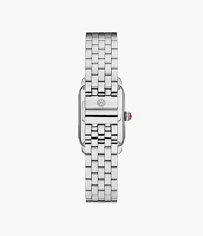 Michele Deco Park Stainless Steel Watch - Image 6