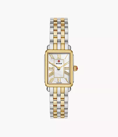 Michele Deco Park Stainless Steel Watch - Image 9