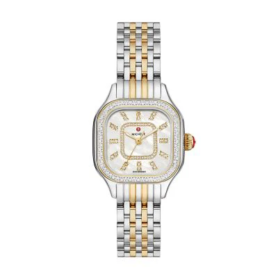 MICHELE Watches Meggie Two-Toned Diamond Stainless Steel Watch (29mm)