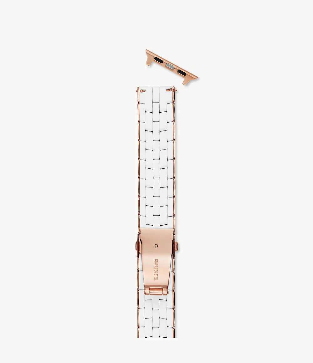 MICHELE Silicone-Wrapped Bracelet Watchband for Apple Watch® - Image 34