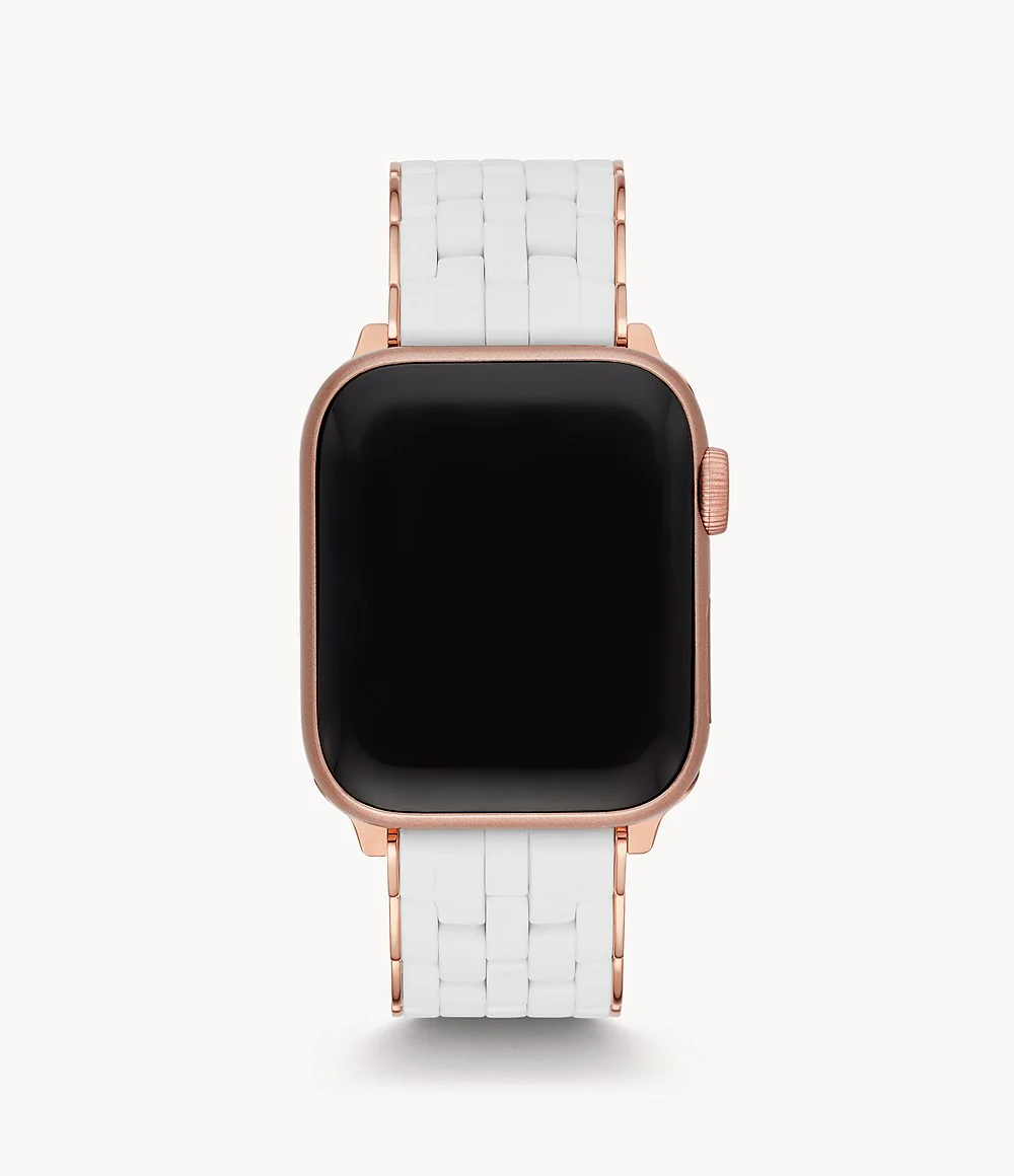 MICHELE Silicone-Wrapped Bracelet Watchband for Apple Watch® - Image 35