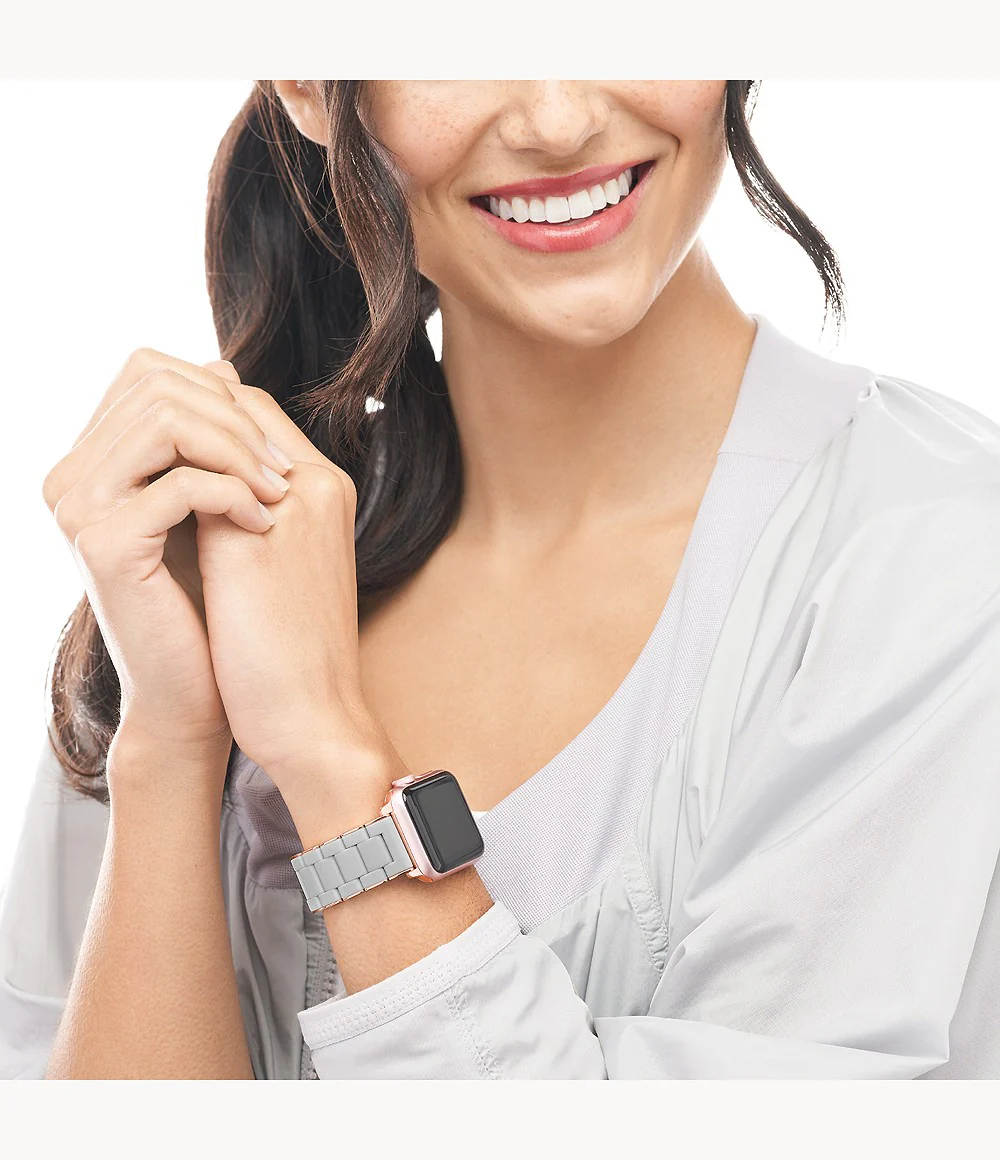 MICHELE Silicone-Wrapped Bracelet Watchband for Apple Watch® - Image 41