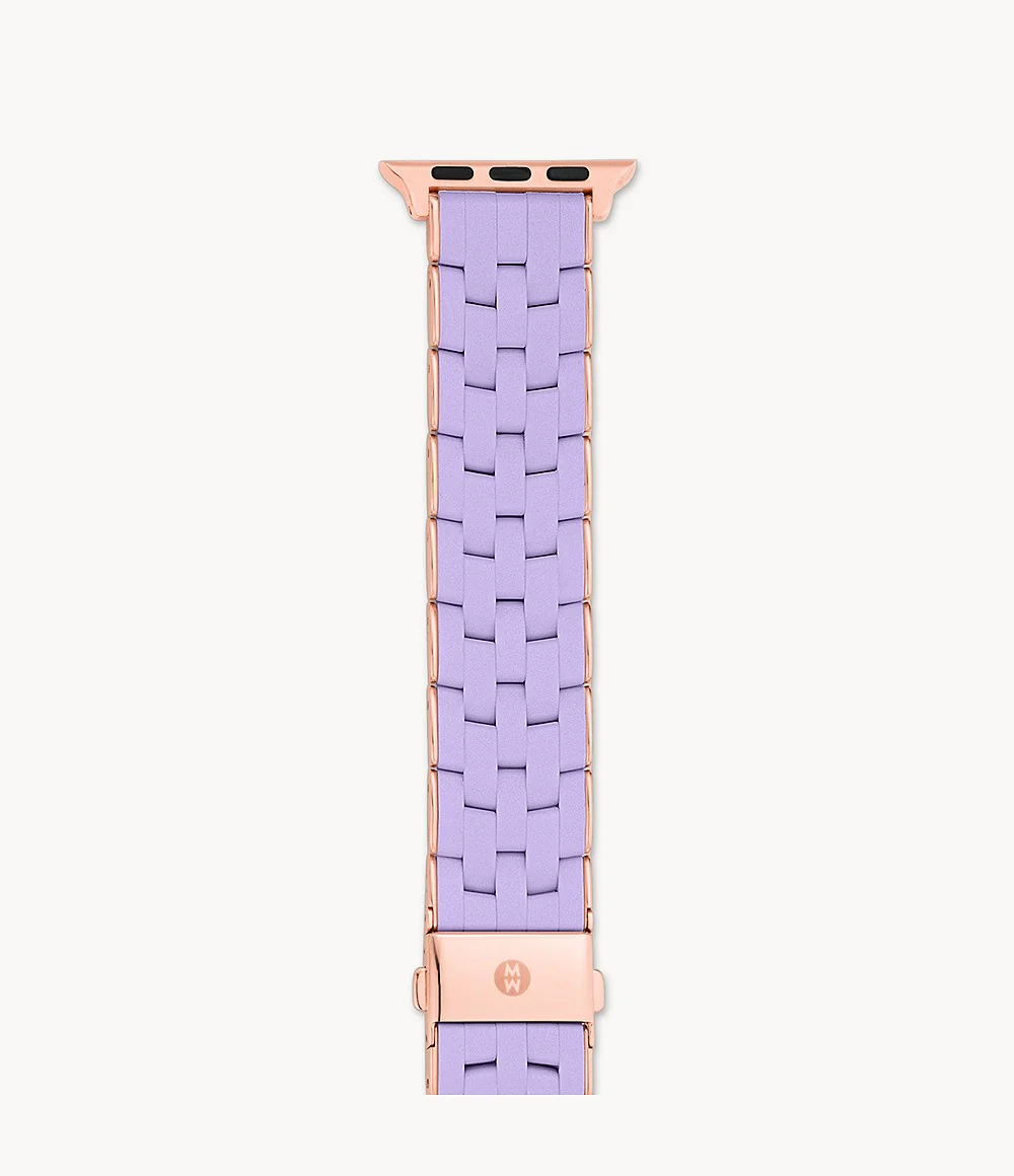 MICHELE Silicone-Wrapped Bracelet Watchband for Apple Watch® - Image 9