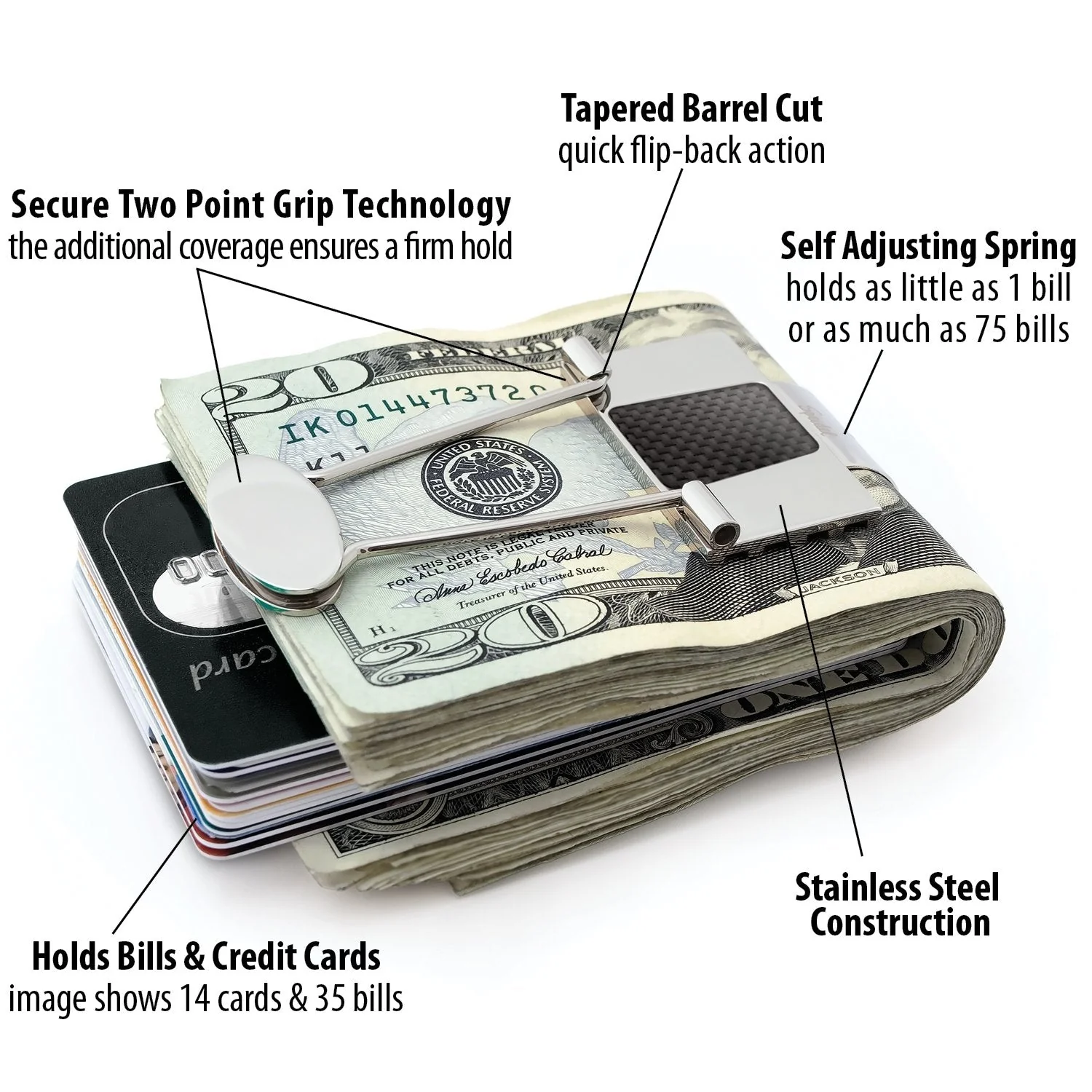 Money Clip & Credit Card Holder - Image 5