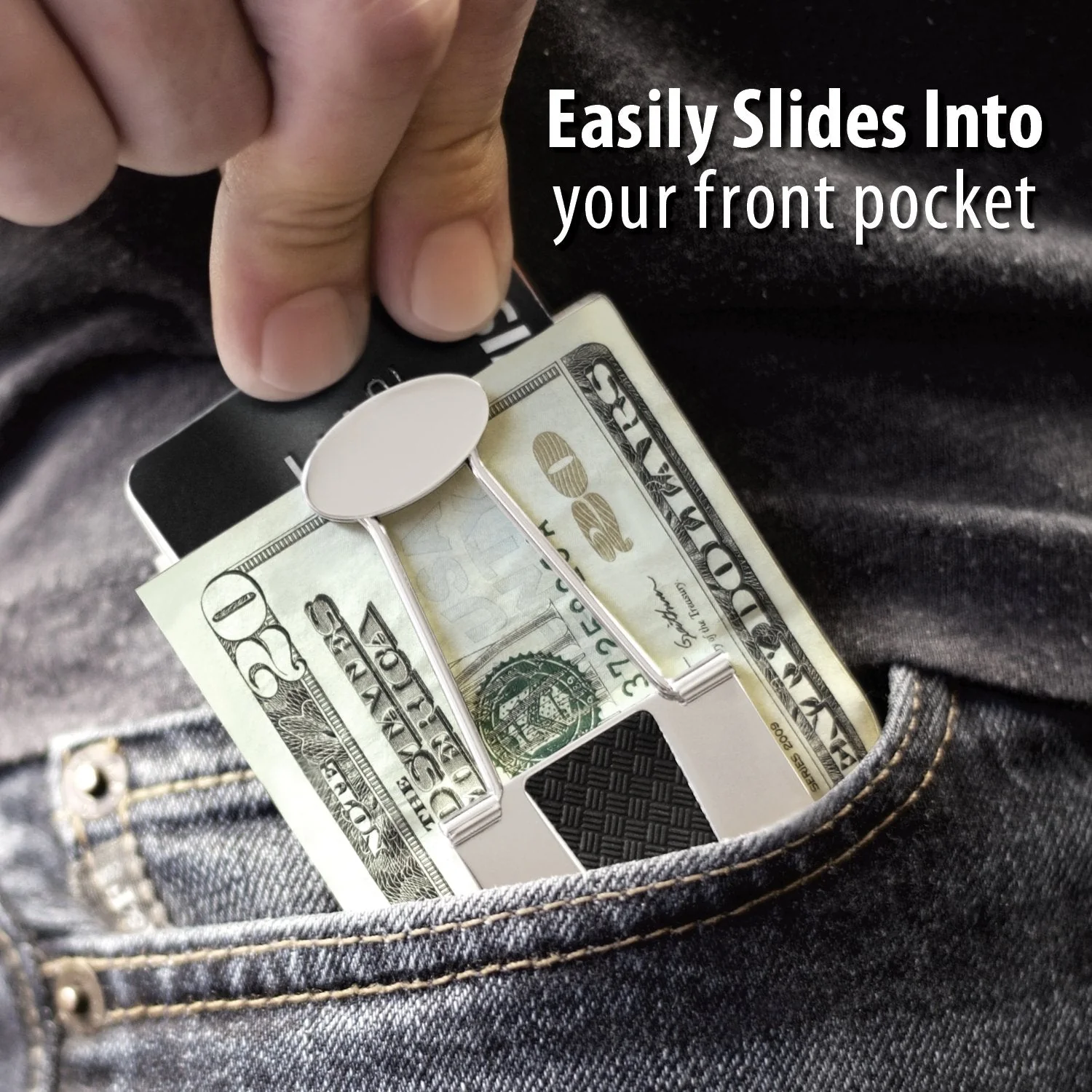 Money Clip & Credit Card Holder - Image 2