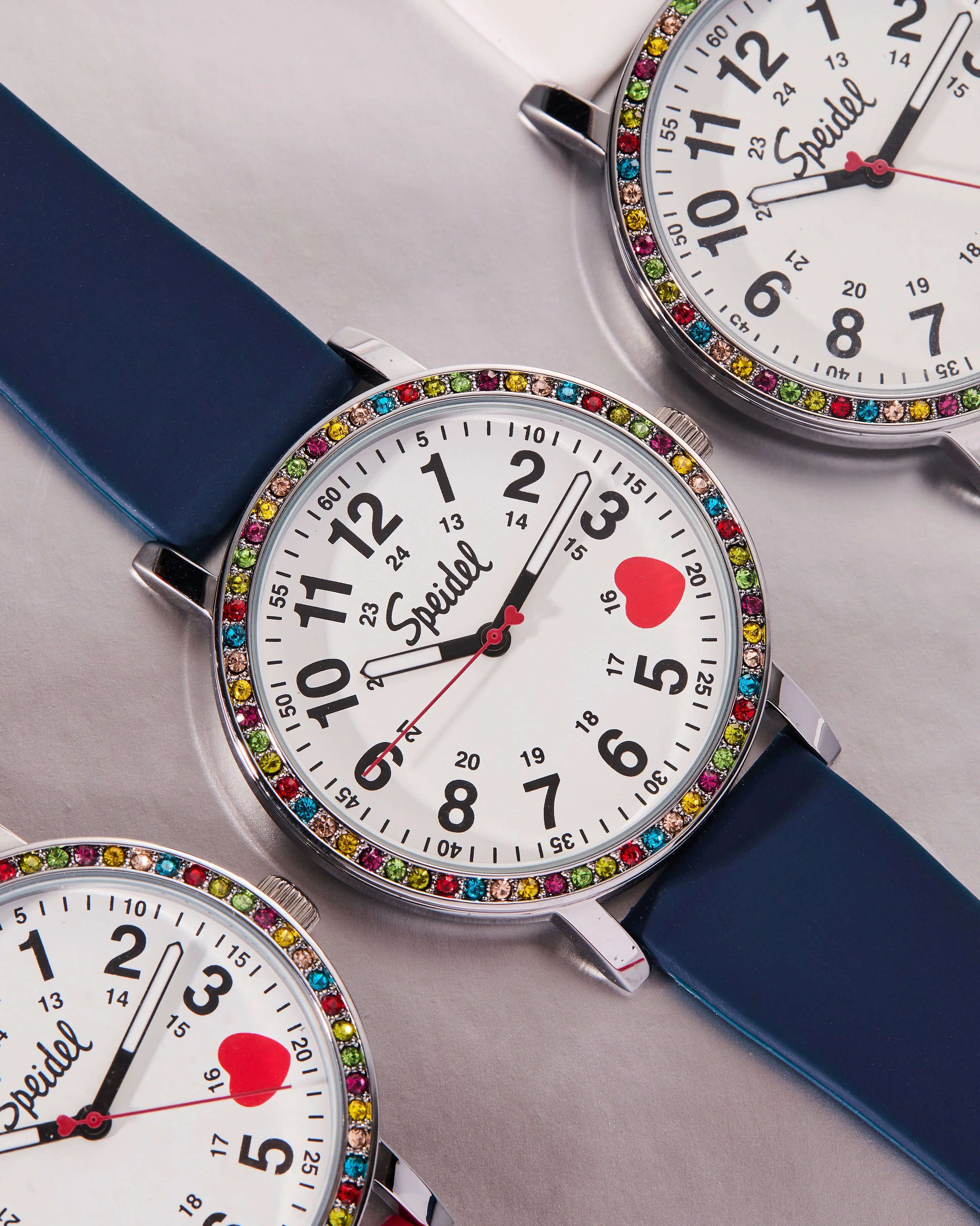Brilliance Line Watch with Multi Color Crystalized Case - Image 7