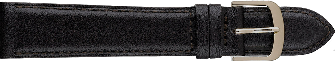 Fleurus Padded and Stitched Leather Watch Strap  111 - Image 2