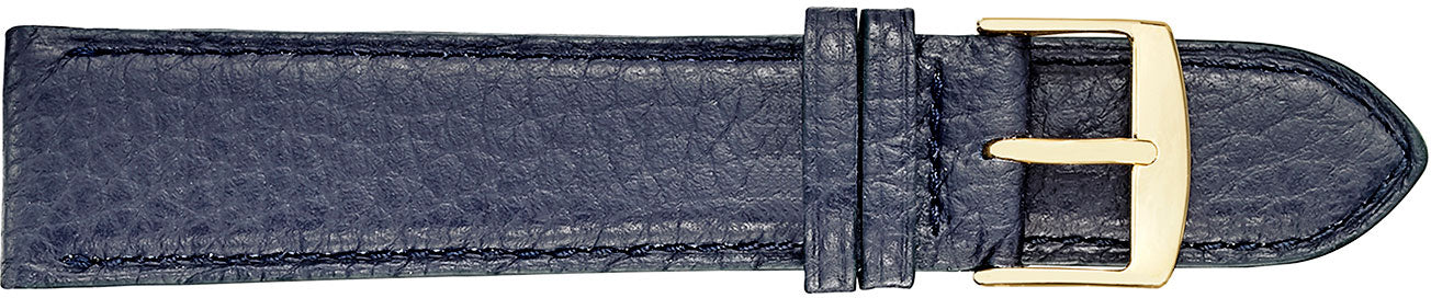 Fleurus Leather Watch Strap with Crushed finish  135 - Image 3