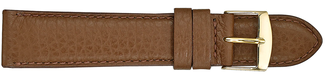 Fleurus Leather Watch Strap with Crushed finish  135 - Image 4
